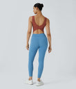 U Neck Crossover Barre Ballet Dance Tank Top A-D Cups - Goose Crest Red