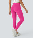Halara UltraSculpt™ High Waisted Butt Lifting Tummy Control Pocket Shaping Workout Leggings - Pink Power