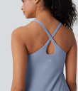 SoftlyZero™ Plush Active Dress-Longer Length-Easy Peezy Edition DD-F Cups - Skyway