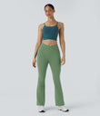 DayStretch High Waisted Crossover Flare Yoga Leggings - Kashmir