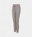 SoftlyZero™ Plush High Waisted Drawstring Pocket Plain Full Length Joggers - Gull