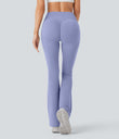Halara UltraSculpt™ High Waisted Scrunch Butt Lifting Tummy Control Pocket Shaping Yoga Bootcut Leggings - Baby Lavender