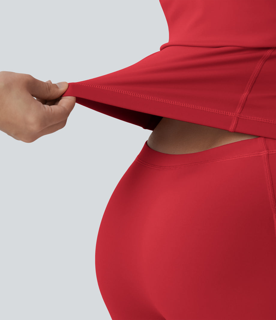 Softlyzero™ Plush Backless Active Dress-Easy Peezy Edition DD-F - Mars Red