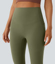 Halara UltraSculpt™ High Waisted Tummy Control Pocket Shaping Yoga Bootcut Leggings - Grass Grey Green