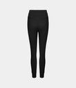SoftlyZero™ Plush High Waisted Drawstring Pocket Plain Full Length Joggers - Black