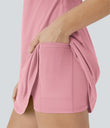 SoftlyZero™ Plush Backless Active Dress - Lemonade Pink