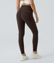 Halara UltraSculpt™ High Waisted Tummy Control Pocket Shaping Training Leggings - Hot Fudge