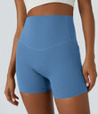Halara UltraSculpt™ High Waisted Tummy Control Side Pocket Shaping Training Biker Shorts 5'' - Pacific Coast