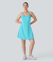 SoftlyZero™ Plush Backless Active Dress-Longer Length-Easy Peezy Edition - Baroque Blue