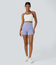 Halara UltraSculpt™ High Waisted Tummy Control Side Pocket Shaping Training Biker Shorts 5'' - Baby Lavender