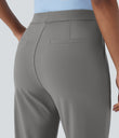 Halara Flex™ DayStretch High Waisted Pocket Ankle Length Tapered Work Pants - Silent Storm