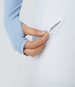 SoftlyZero™ Plush High Waisted Drawstring Pocket Plain Full Length Joggers - Frost White