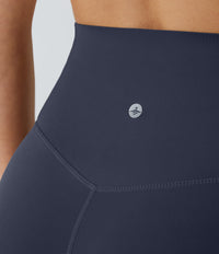 Halara UltraSculpt™ High Waisted Tummy Control Pocket Shaping Training Capri Leggings - Mood Indigo