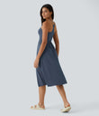 Everyday Midi Chill Dress-La Land - Mood Indigo
