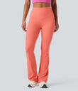 Halara UltraSculpt™ High Waisted Tummy Control Pocket Shaping Yoga Bootcut Leggings - Fusion Coral