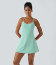 SoftlyZero™ Plush Backless Active Dress-Easy Peezy Edition - Honeydew