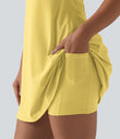 Softlyzero™ Plush Backless Active Dress-Easy Peezy Edition DD-F - Crisp Yellow