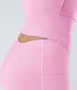 SoftlyZero™ Airy Backless Twisted Flare Low Support Dance Active Dress-Longer Length-Easy Peezy Edition A-D Cups - Nosegay