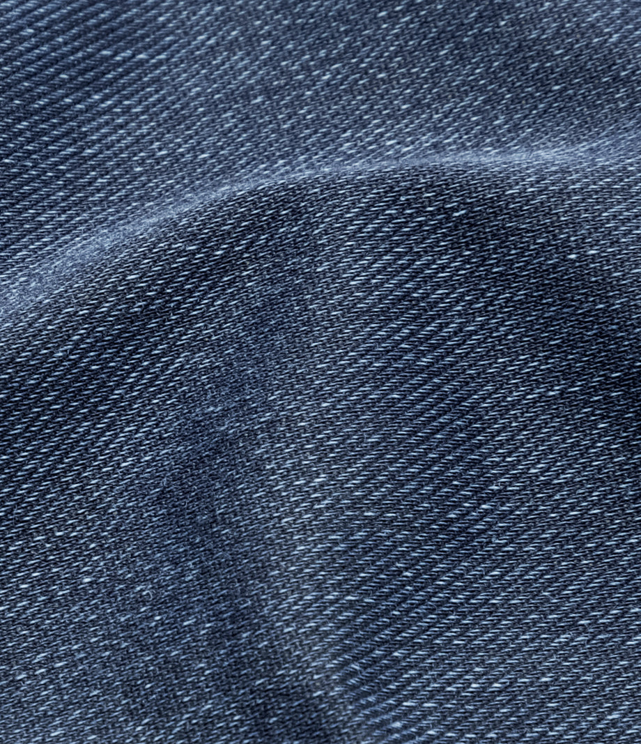 Halara Flex™ High Waisted Pocket Denim Capri Casual Leggings - Washed Denim Bleached Blue