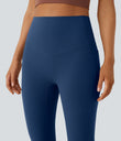 Halara UltraSculpt™ High Waisted Tummy Control Pocket Shaping Yoga Bootcut Leggings - Navy Peony