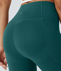 Halara UltraSculpt™ High Waisted Butt Lifting Tummy Control Pocket Shaping Workout Leggings - June Bug