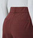 Halara Flex™ High Waisted Pocket Solid Work Tapered Pants - Biking Red