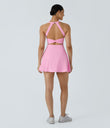 Backless Twisted Active Dress - Nosegay