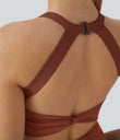 SoftlyZero™ Airy Backless Twisted Cool Touch Dance Active Dress-Easy Peezy Edition - Sequoia