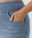 Gray Blue Denim