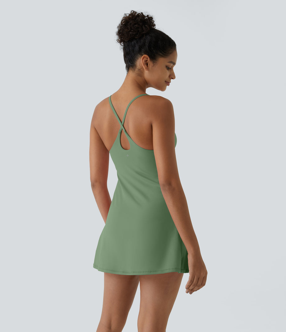 SoftlyZero™ Plush Backless Active Dress-Easy Peezy Edition - Kashmir