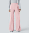 Halara Flex™ DayStretch High Waisted Pocket Work Flare Pants - Primrose Pink
