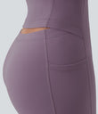 SoftlyZero™ Plush Backless Active Dress-Easy Peezy Edition - Tulip Purple