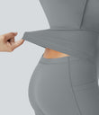 SoftlyZero™ Airy Backless Twisted Cool Touch Dance Active Dress-Easy Peezy Edition - Quarry