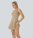SoftlyZero™ Airy Backless Twisted Cool Touch Dance Active Dress-Easy Peezy Edition - Curds & Whey