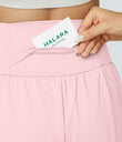 SoftlyZero™ Airy Super High Waisted 2-in-1  Cool Touch Yoga Shorts 5'' with Pockets-Longer Length - Primrose Pink