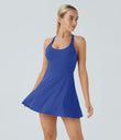 Backless Twisted Active Dress - Surf the Web