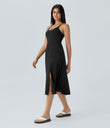 Everyday Midi Chill Dress-La Land - Black