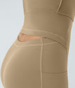 SoftlyZero™ Airy Backless Twisted Flare Low Support Dance Active Dress-Longer Length-Easy Peezy Edition A-D Cups - Curds & Whey