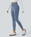 Halara Flex™ High Waisted Pocket Denim Casual Leggings - Ice Crevice Denim