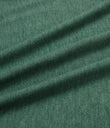 V-neck Short Sleeve Ruched Relaxed Casual Top - Emerald Floral Yarn