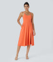 Everyday Midi Chill Dress-La Land - Dusty Orange
