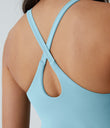 SoftlyZero™ Plush 2-in-1 Pocket Mini Active Dress DD-F Cups - Spun Sugar