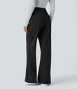 Halara Flex™ DayStretch High Waisted Pocket Work Flare Pants - Black