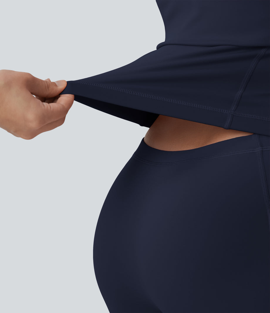 Softlyzero™ Plush Backless Active Dress-Easy Peezy Edition DD-F - Peacoat