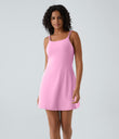 SoftlyZero™ Plush Double Straps 2-Piece Pocket Slip Dance Active Dress A-D Cups - Nosegay