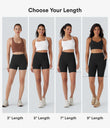 Halara UltraSculpt™ High Waisted Tummy Control Pocket Shaping Training Biker Shorts 7'' - Deep Woodland Green