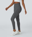 OneForm Seamless Flow High Waisted Ruched 7/8 Yoga Leggings - Eiffel Tower