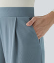 Halara Flex™ High Waisted Body Sculpt Waist-Slimming Pocket Wide Leg Micro Waffle Work Pants - Mountain Spring