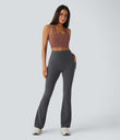 Halara UltraSculpt™ High Waisted Tummy Control Pocket Shaping Yoga Bootcut Leggings - Volcanic Ash