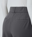 Halara Flex™ High Waisted Pocket Solid Work Tapered Pants - Lead Grey